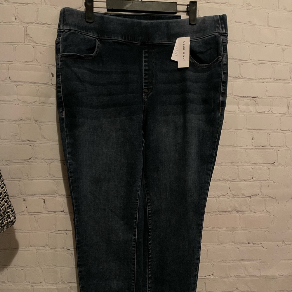 NWT Lane Bryant Jeans Dark Blue Size 16, Jeggings, High Rise